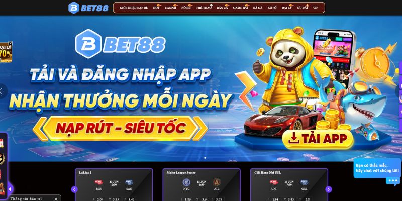 Sơ lược thông tin về nhà cái Bet88